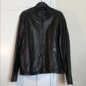 Men’s DKNY real leather jacket